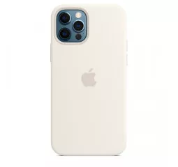 Чехол для Apple iPhone 12 Pro Max  Silicone Case with MagSafe White