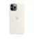 Чехол для Apple iPhone 12 Pro Max  Silicone Case with MagSafe White