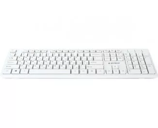 Клавиатура Gembird KB-MCH-03-W-UA White USB UKR