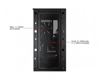 Корпус Corsair 4000D Airflow Tempered Glass Black (CC-9011200-WW) без БП