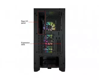 Корпус Corsair iCUE 4000X RGB Tempered Glass Black (CC-9011204-WW) без БП