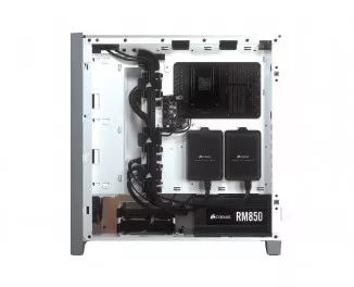 Корпус Corsair iCUE 4000X RGB Tempered Glass White (CC-9011205-WW) без БП