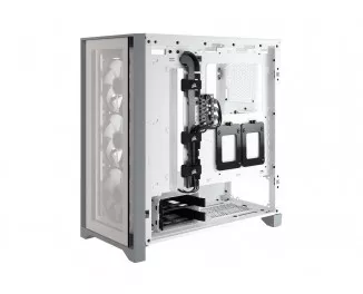 Корпус Corsair iCUE 4000X RGB Tempered Glass White (CC-9011205-WW) без БП