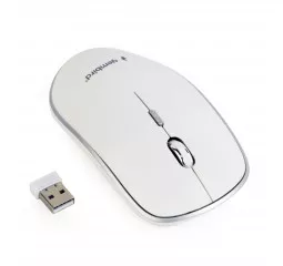 Мышь беспроводная Gembird MUSW-4B-01-W White USB
