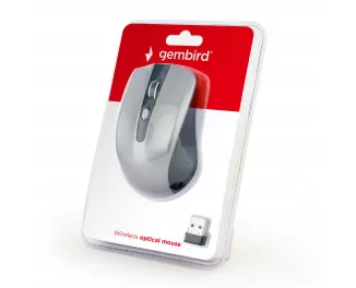 Мышь беспроводная Gembird MUSW-4B-04-BG Black/Grey USB