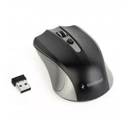 Мышь беспроводная Gembird MUSW-4B-04-GB Grey/Black USB