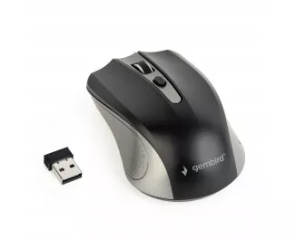 Мышь беспроводная Gembird MUSW-4B-04-GB Grey/Black USB