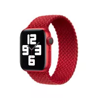 Плетёный монобраслет для Apple Watch 44/45/46 mm Braided Solo Loop Red (S/130mm)