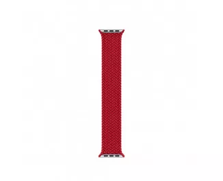Плетений монобраслет Apple Watch 44/45/46 mm Braided Solo Loop Red (S/130mm)
