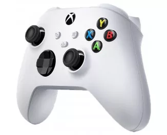 Геймпад беспроводной Microsoft Xbox Series X | S Wireless Controller Robot White ((QAS-00002, QAS-00001, QAS-00009)