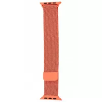 Металлический ремешок для Apple Watch 44/45/46 mm Milanese Loop Orange