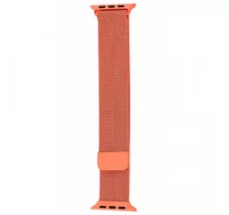 Металлический ремешок для Apple Watch 42/44 mm Milanese Loop Orange
