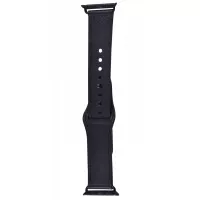 Кожаный ремешок для Apple Watch 38/40 mm Soft Leather Black