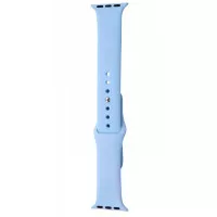 Силиконовый ремешок для Apple Watch 38/40 mm Sport Band 3pcs Sky Blue