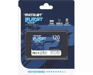 SSD накопичувач 120Gb Patriot Burst Elite (PBE120GS25SSDR)