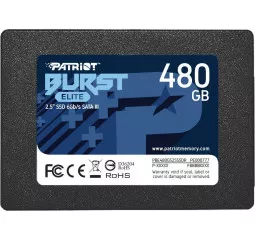 SSD накопитель 480Gb Patriot Burst Elite (PBE480GS25SSDR)