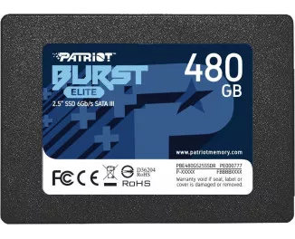 SSD накопитель 480Gb Patriot Burst Elite (PBE480GS25SSDR)