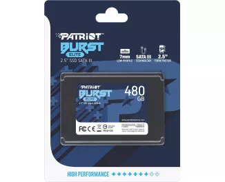 SSD накопичувач 480Gb Patriot Burst Elite (PBE480GS25SSDR)