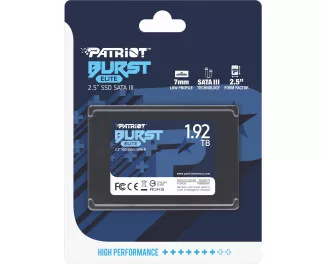 SSD накопитель 1.92 TB Patriot Burst Elite (PBE192TS25SSDR)