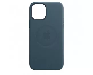 Чохол для Apple iPhone 12 Pro Max Apple Leather Case with MagSafe Baltic Blue (MHKK3)