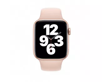 Силиконовый ремешок для Apple Watch 44/45/46 mm Apple Sport Band Pink Sand (MTPM2)