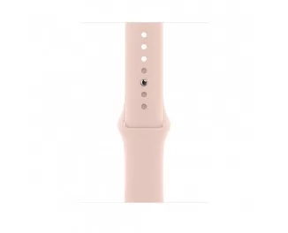 Силиконовый ремешок для Apple Watch 44/45/46 mm Apple Sport Band Pink Sand (MTPM2)