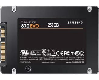 SSD накопитель 250Gb Samsung 870 EVO (MZ-77E250BW)