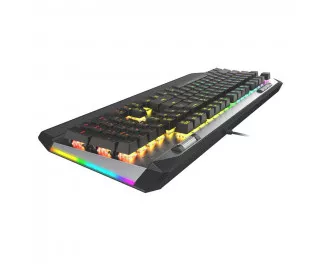 Клавіатура Patriot V765 Mechanical RGB Gaming Kailh Box White (PV765MBWUXMGM) Black/Silver USB