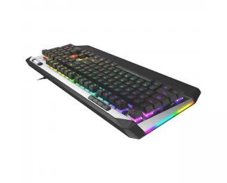 Клавіатура Patriot V765 Mechanical RGB Gaming Kailh Box White (PV765MBWUXMGM) Black/Silver USB
