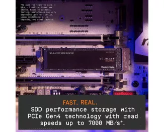 SSD накопитель 2 TB WD Black SN850 (WDS200T1X0E)