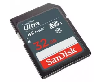 Карта пам'яті SD 32Gb SanDisk Ultra Lite class 10 UHS-I (SDSDUNR-032G-GN3IN)