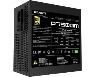 Блок живлення 750W Gigabyte AORUS P750GM (GP-P750GM)