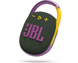 Портативная колонка JBL Clip 4 Green (JBLCLIP4GRN)