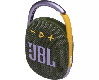 Портативная колонка JBL Clip 4 Green (JBLCLIP4GRN)