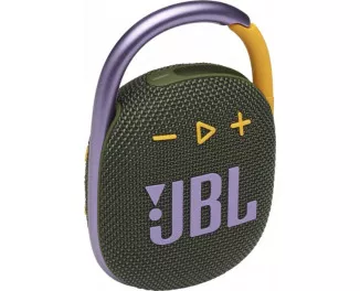 Портативная колонка JBL Clip 4 Green (JBLCLIP4GRN)
