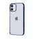 Чехол для Apple iPhone 12 mini  Baseus Shining Case (Anti-Fall) Navy Blue
