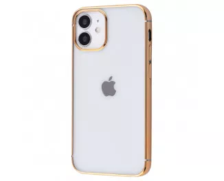 Чехол для Apple iPhone 12 mini  Baseus Shining Case (Anti-Fall) Golden