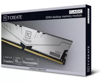 Оперативная память DDR4 32 Gb (3200 MHz) (Kit 16 Gb x 2) Team T-Create Classic (TTCCD432G3200HC22DC01)