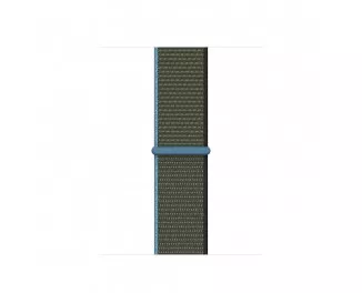 Нейлоновый ремешок для Apple Watch 38/40/41mm Apple Sport Loop Inverness Green (MYA12)