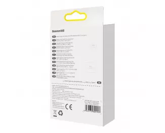 Адаптер - переходник USB > USB Type-C  Baseus Ingenuity Series Mini OTG (ZJJQ000101)