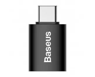 Адаптер - переходник USB Type-C > USB  Baseus Ingenuity Series Mini OTG (ZJJQ000001) Black