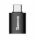 Адаптер - переходник USB Type-C > USB  Baseus Ingenuity Series Mini OTG (ZJJQ000001) Black