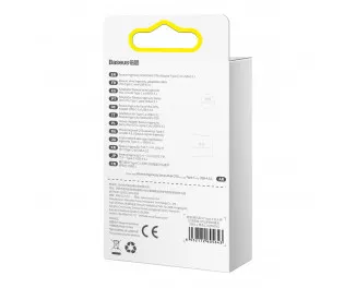 Адаптер - переходник USB Type-C > USB  Baseus Ingenuity Series Mini OTG (ZJJQ000001) Black