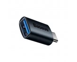 Адаптер Baseus Ingenuity Mini OTG Type-C to USB-A 3.1 Blue (ZJJQ000003)