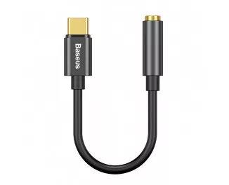 Адаптер USB Type-C > 3.5 mm  AUX Baseus L54 (CATL54-01) Black