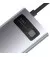 Адаптер USB Type-C > Hub  Baseus Metal Gleam Multi-functional 4-in-1 (PD, USB, HDMI) (CAHUB-CY0G) Gray