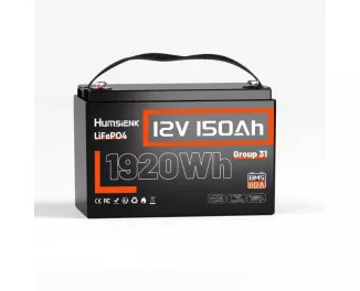 Аккумулятор для ИБП/инвертора Humsienk 150Ah LiFePO4 12V (HS12V150AH110)
