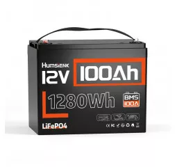 Аккумулятор для ИБП/инвертора Humsienk LiFePO4 12V 100Ah (HS12V100AH100)