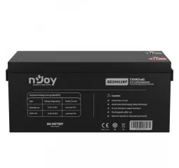 Аккумулятор для ИБП Njoy GE25012KF 12V 250AH (BTVGCBEOGHYKFCW01B) GEL