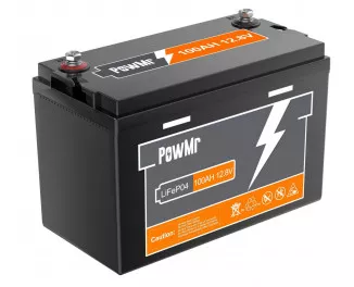 Акумулятор для ДБЖ PowMr 100AH 12.8V Lithium (POW-100AH-12.8V)